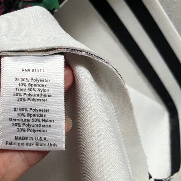 Clover Canyon Enchanted Garden Floral Scuba Bodycon Dress Sz XS - Picture 9 of 12